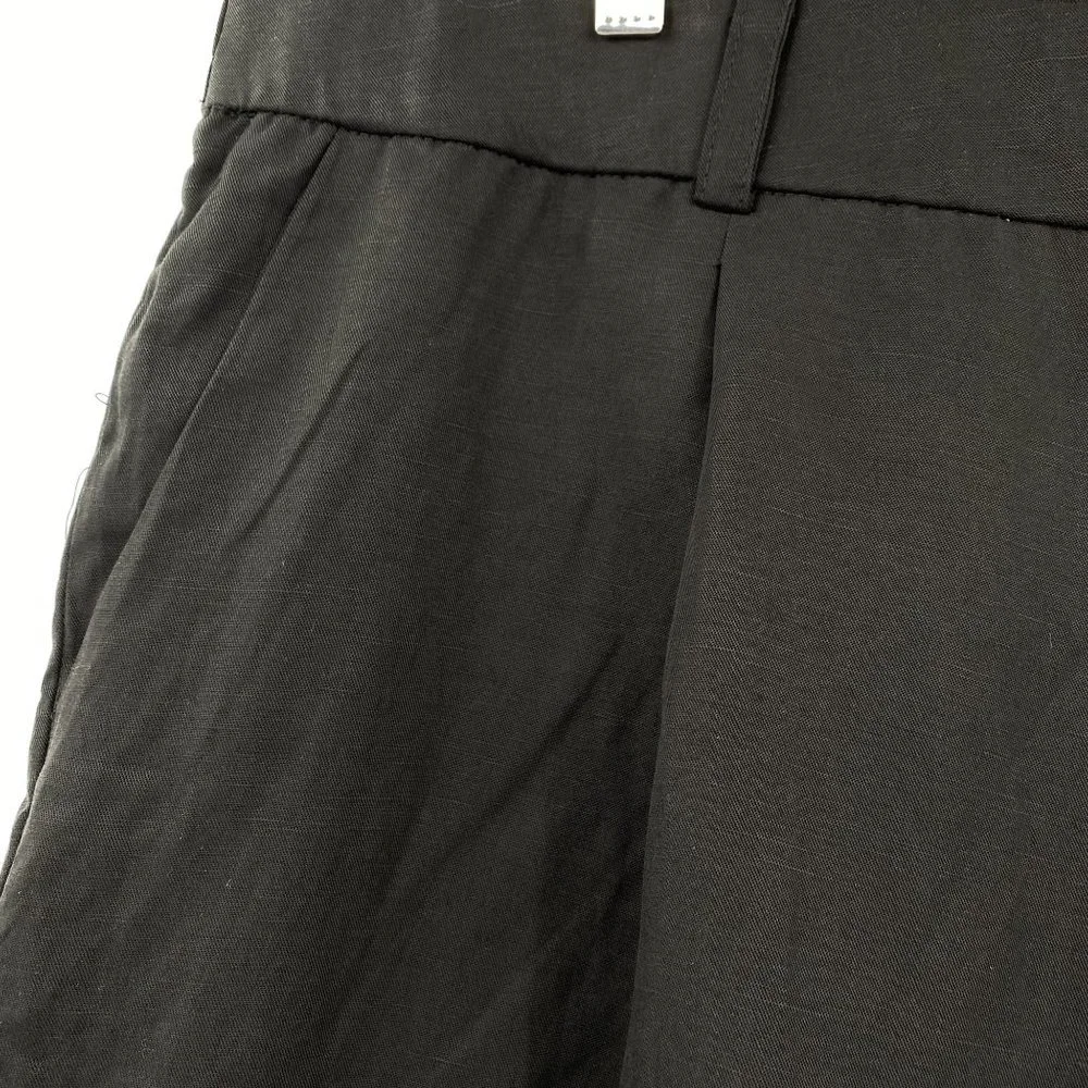 Torrid Studio linen shorts size 22 Black NWOT Linen lyocell blend cruise vacatio